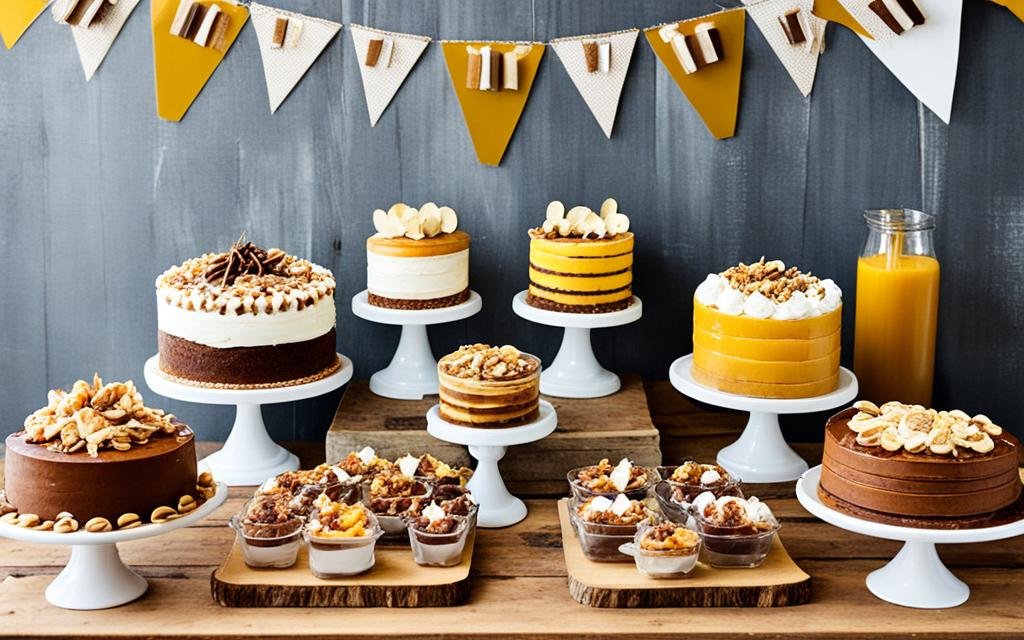 Banoffee cake variations