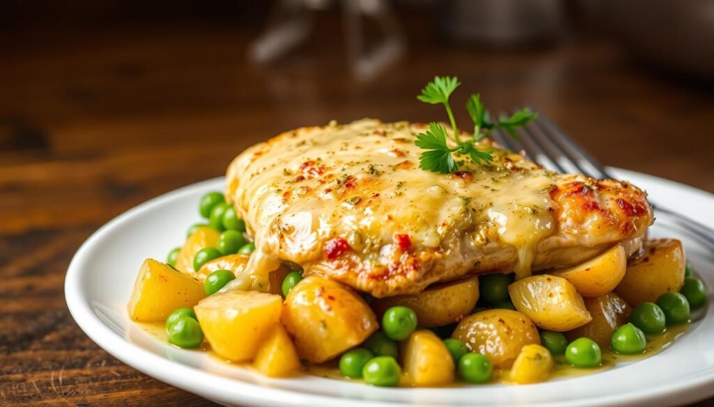 Chicken Vesuvio