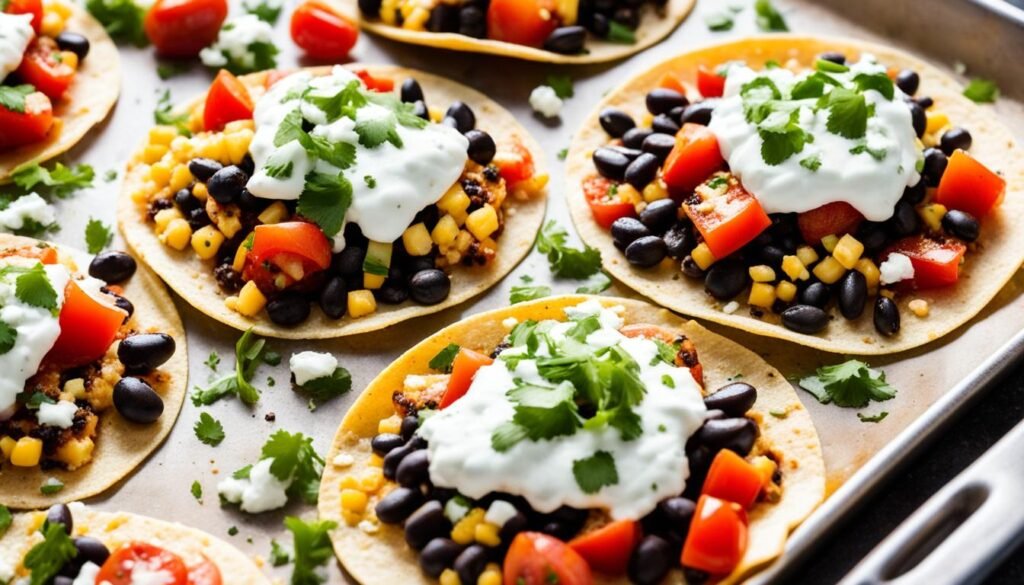 Crispy Sheet-Pan Black Bean Tacos