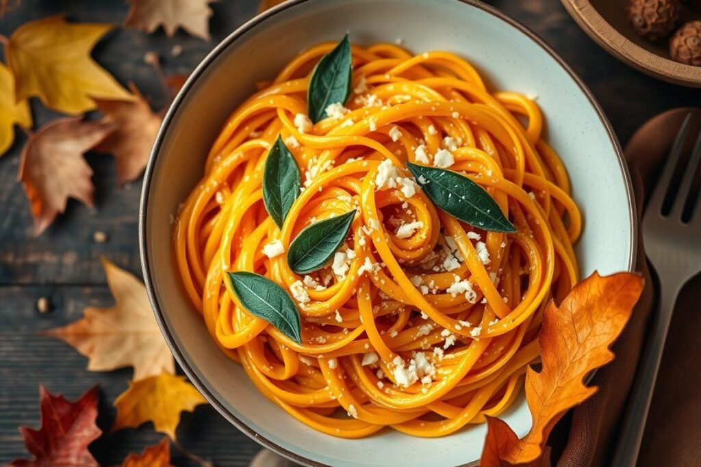 Butternut squash pasta