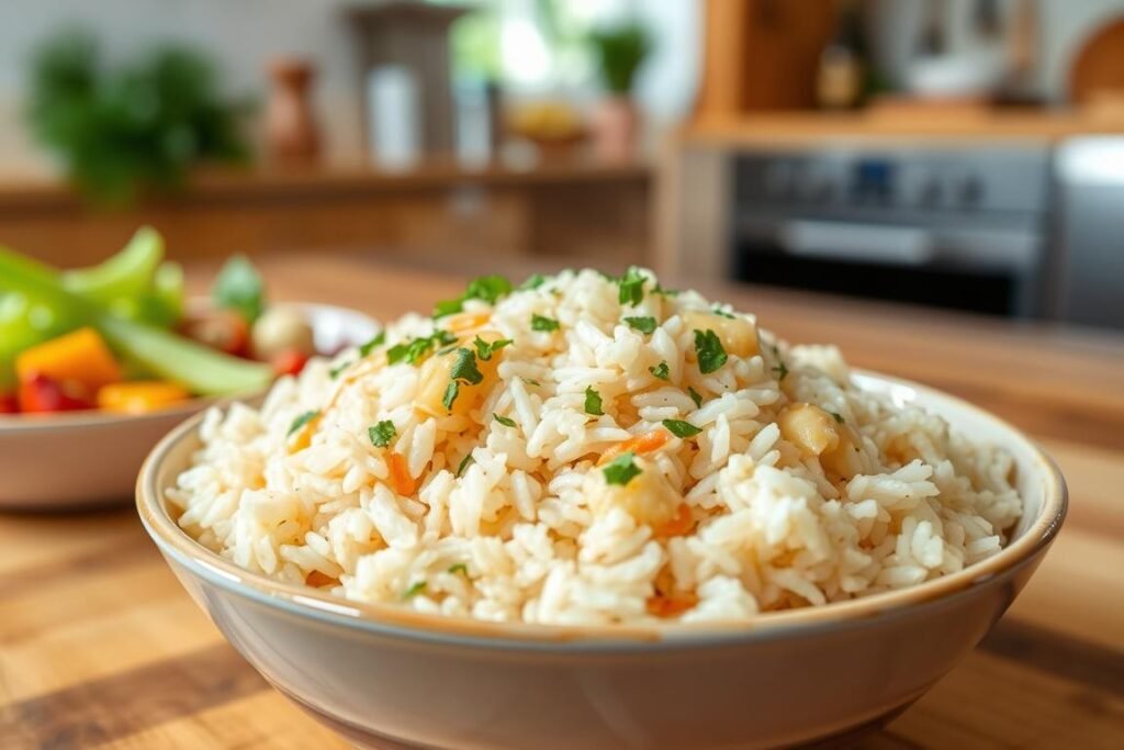 Perfectly Cooked Brown Rice