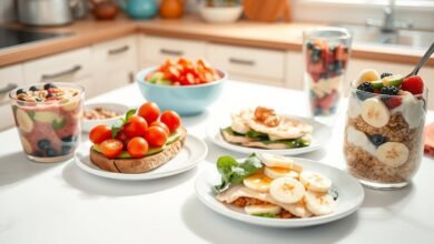 Simple Breakfast Recipes – 5 Including quick and nutritious breakfast options.