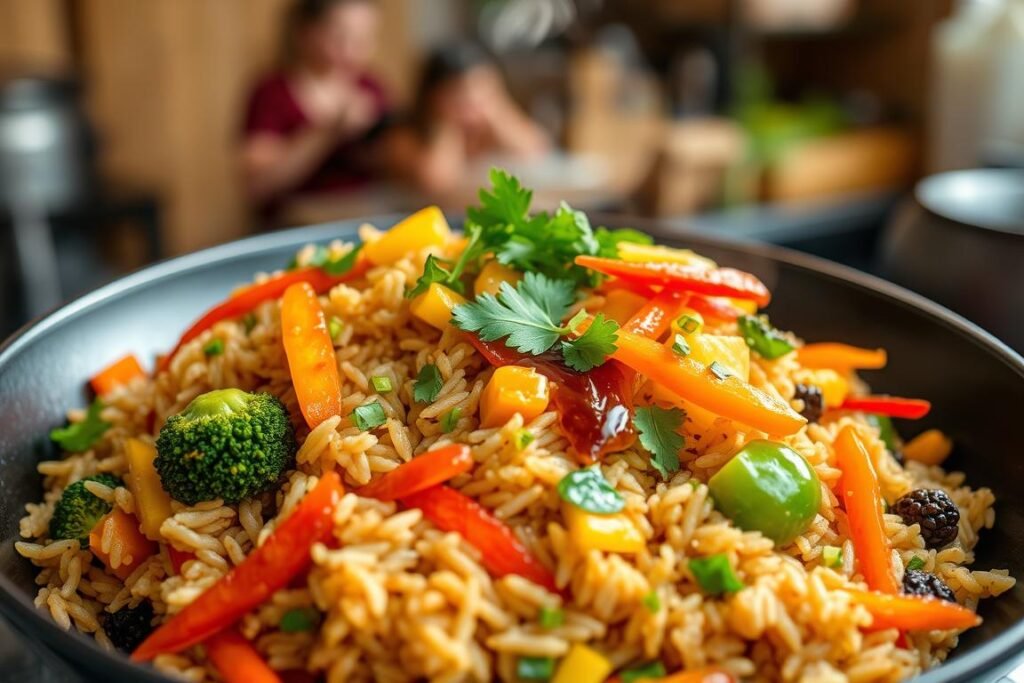 brown rice stir-fries