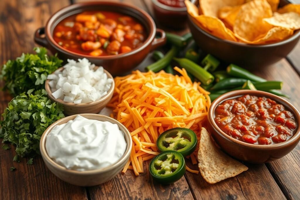 chili toppings