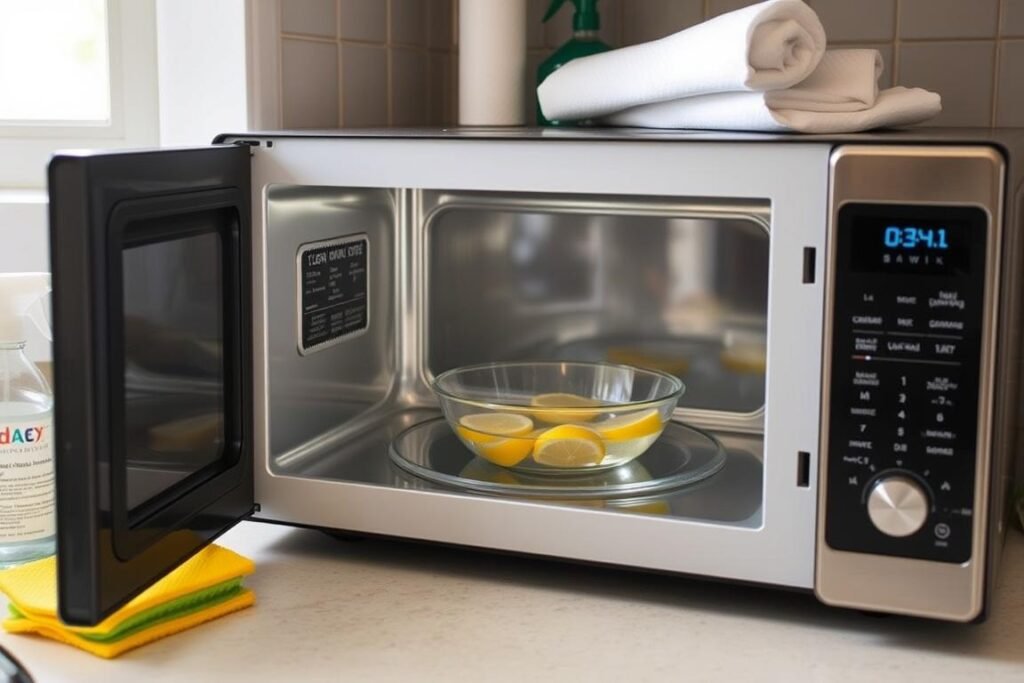 microwave cleanup microwave cleanup