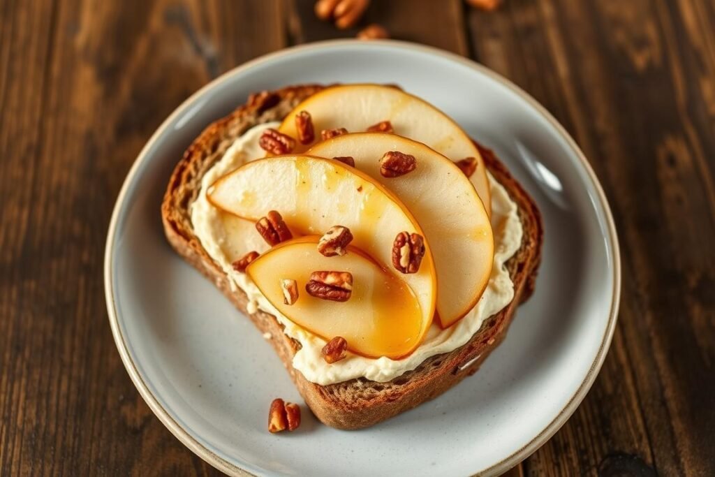 pecan butter toast