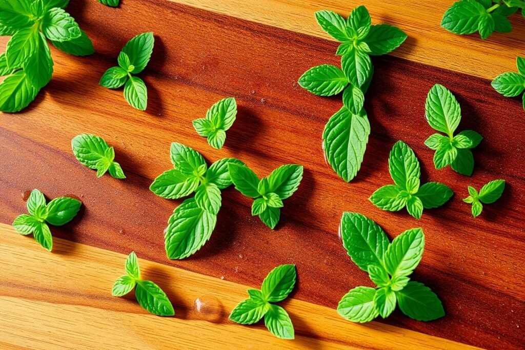 Mint leaves